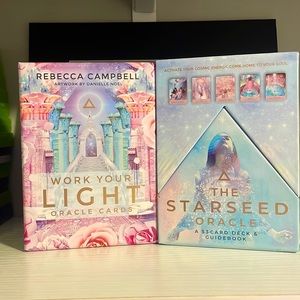 Rebecca Campbell- the star seed and work your light oracle cards